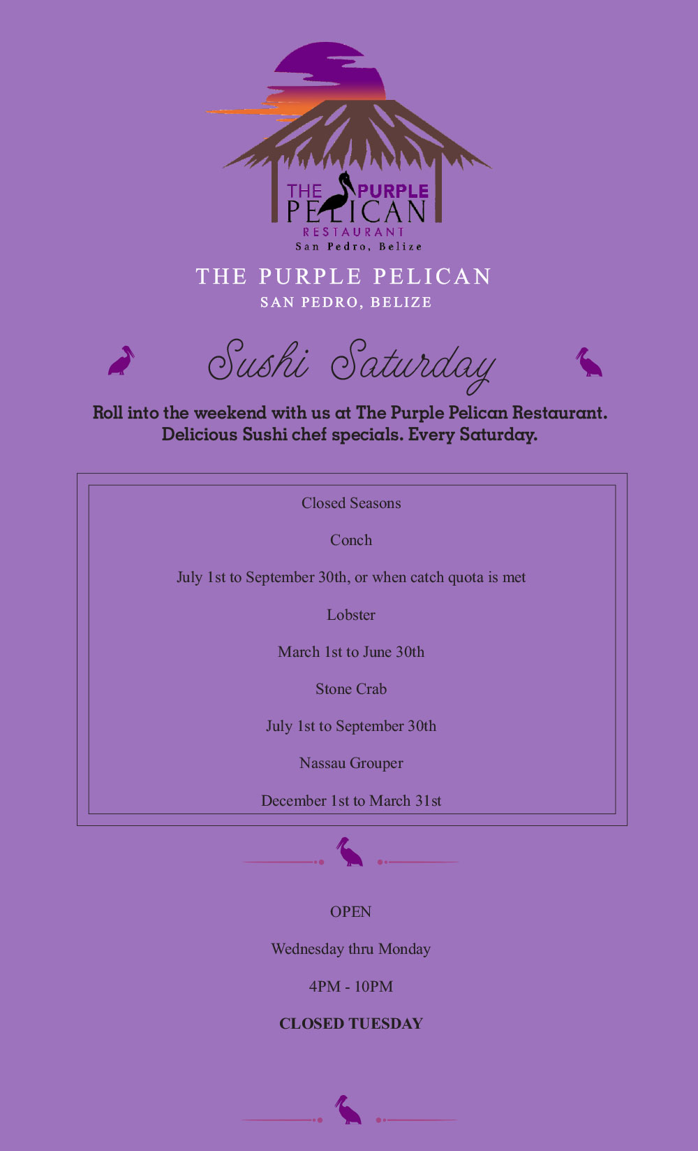 Menu Page 4